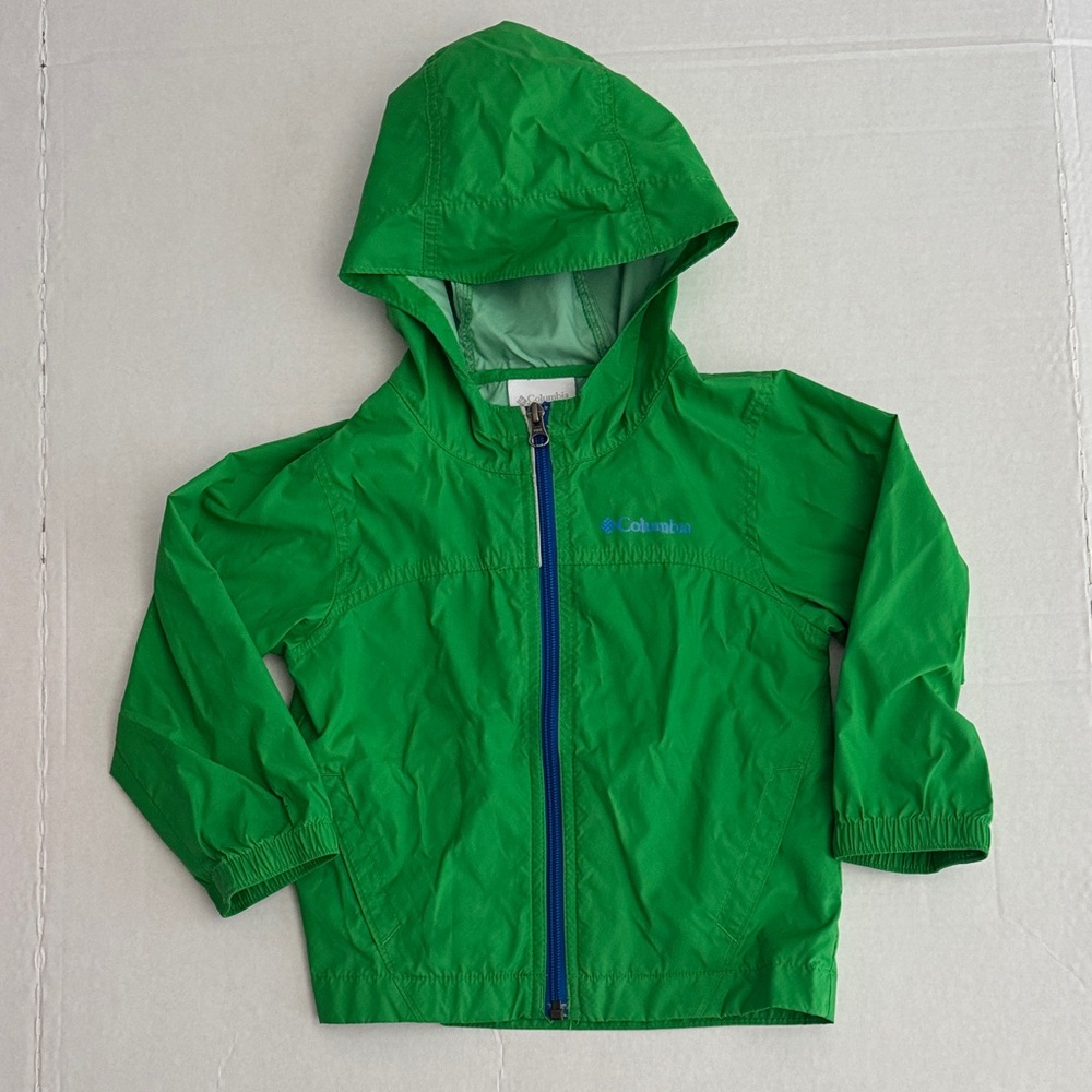 Columbia Toddler Green Jacket EUC
